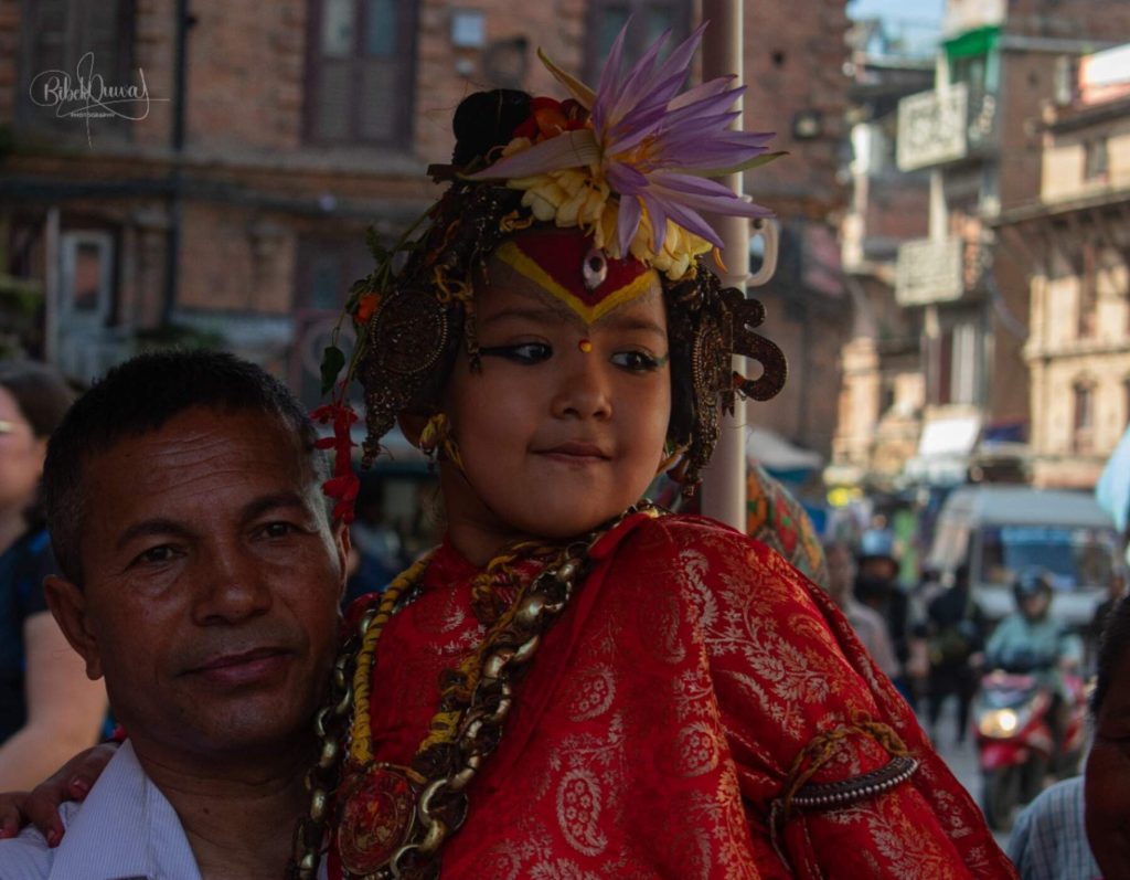 Royal Kumari of Bhaktapur